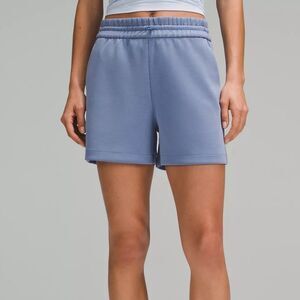 Lululemon Softstreme HR Shorts Oasis Blue 4inch Sz 6 NEW Cozy Athleisure Short